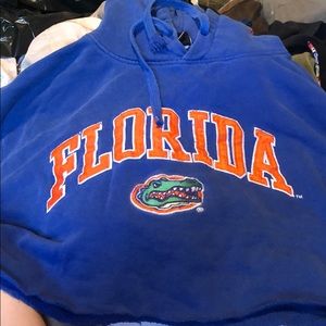Florida gators cropped hoodie